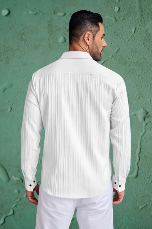 Stylist Sugarcane popcorn Formal Shirt - Image 6