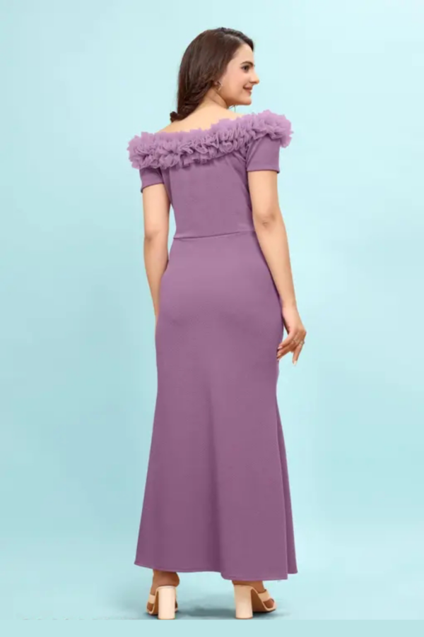 Stylish Bodycon Midi Dress - Image 3
