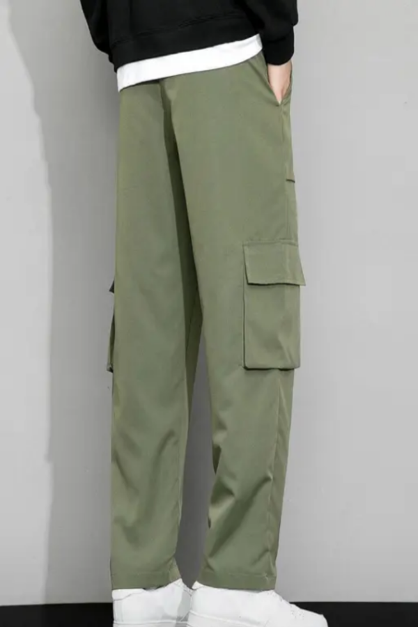Men's Cotton Cargo Pants - Image 3