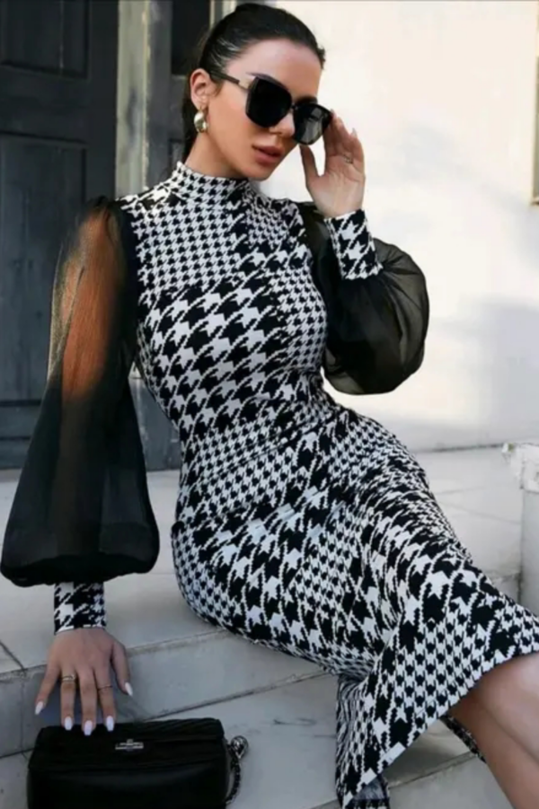 HOLLYWOOD STYLE ONE PIECES DRESS - Image 3