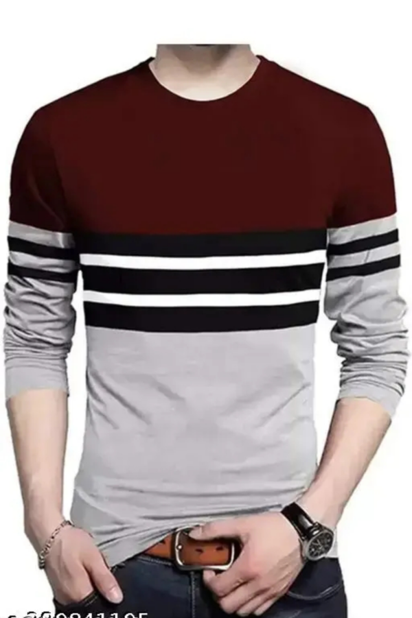 Men's Full Sleeve Polyester T-shirt