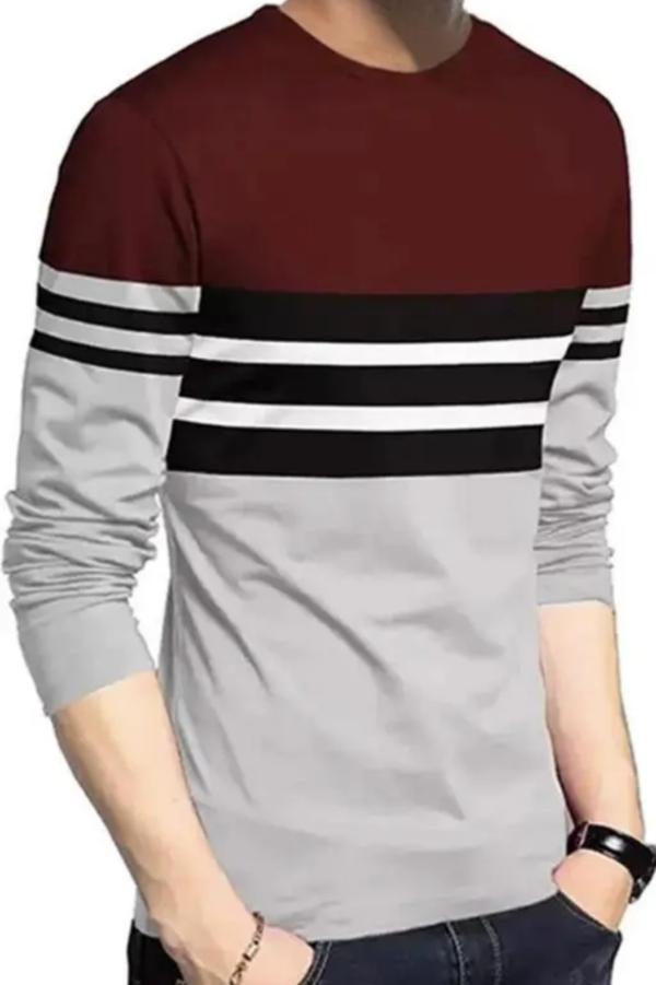 Men's Full Sleeve Polyester T-shirt - Image 2