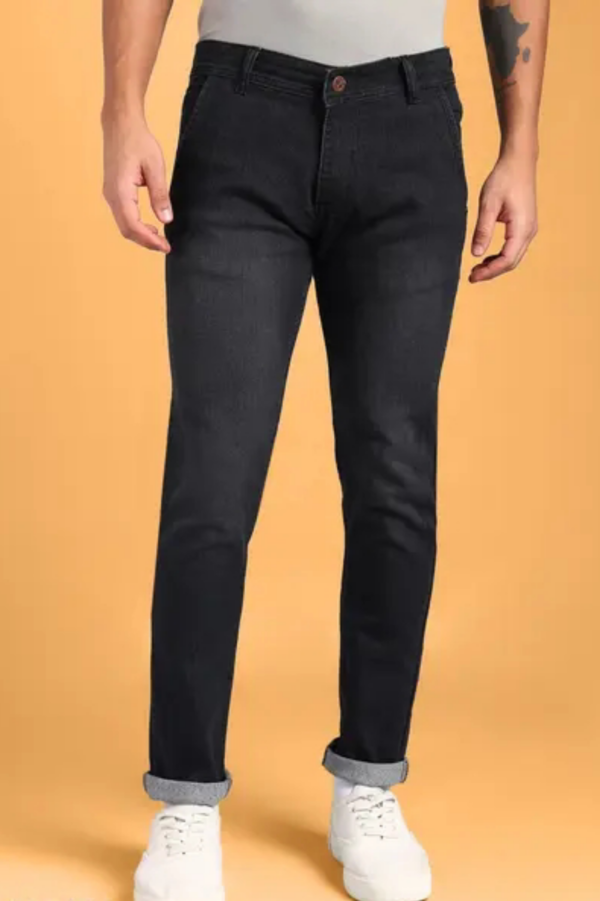 Classic Comfort and Style: Men’s Timeless Denim Cotton Jeans