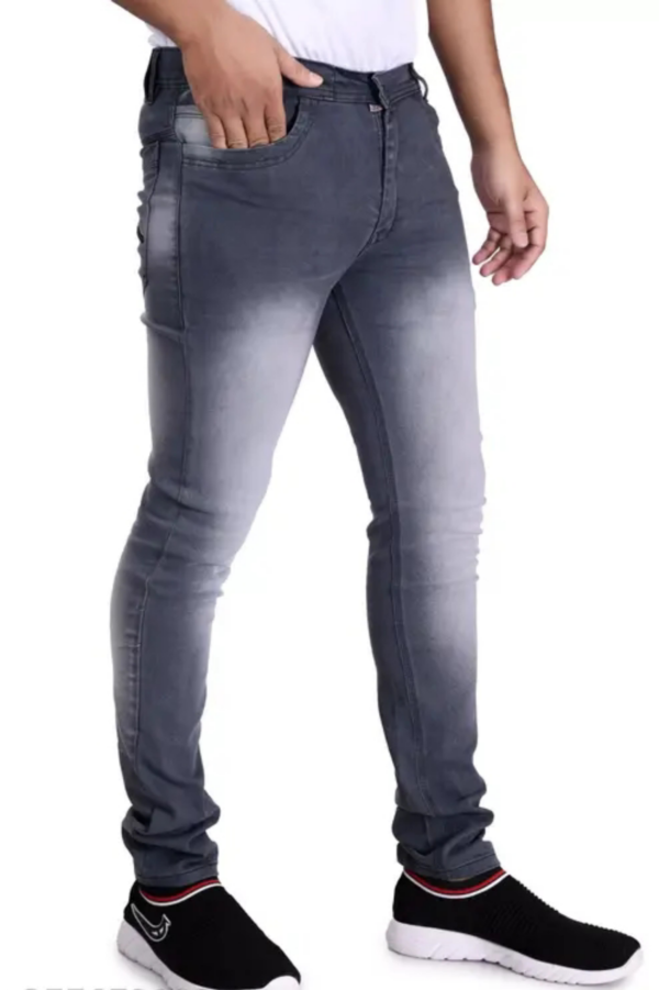 Men Denim Stylish Casual Jeans - Image 4